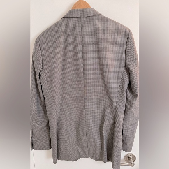 Club Monaco Gray Plaid Blazer - Picture 7 of 10